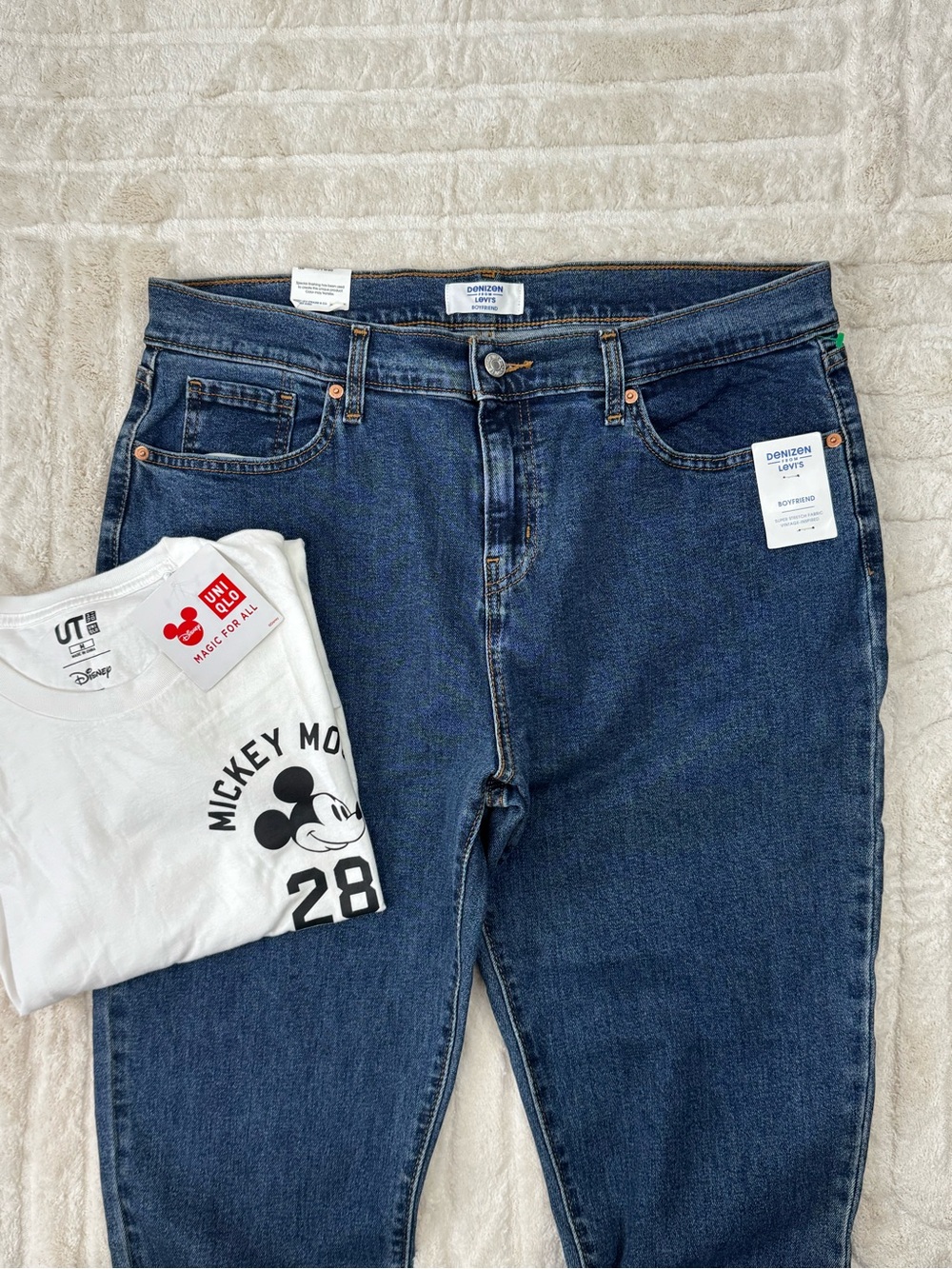 Levi’s Boyfriend Blue Denim Jeans size 10
